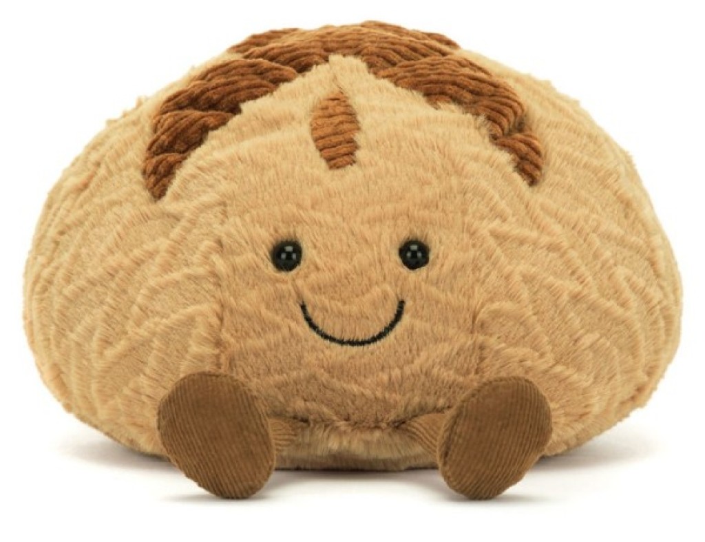 Peluche Pain au Levain Amuseable Jellycat Peluche Pain au Levain Amuseable de chez Jellycat, collection Amuseables