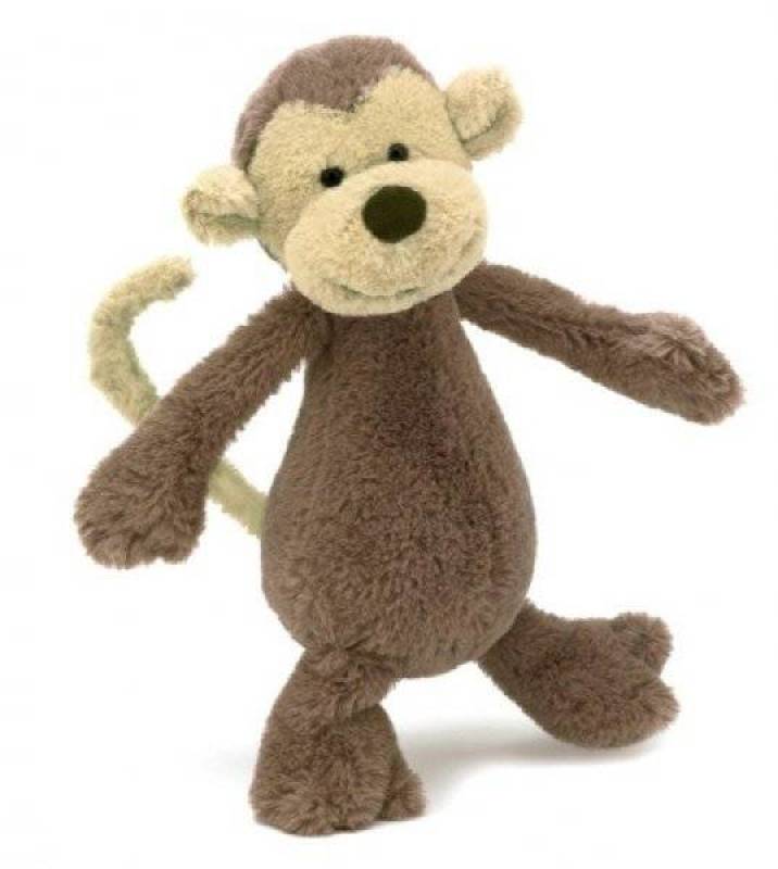 Peluche Singe Bashfuls - 18 cm Jellycat Peluche Singe Bashfuls - 18 cm de chez Jellycat, collection Bashfuls