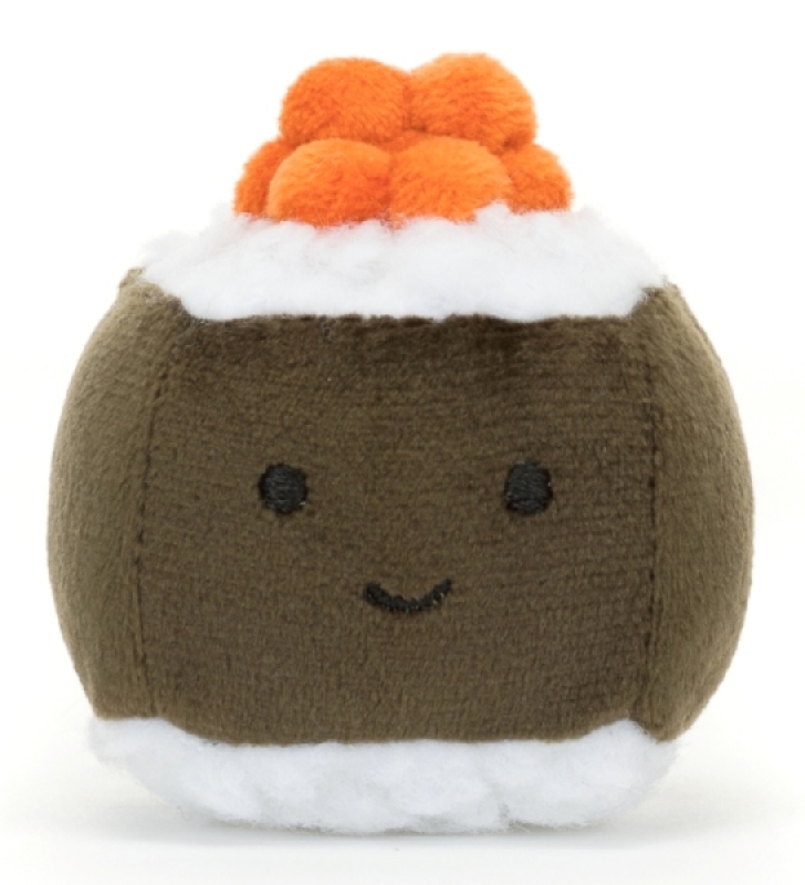 Peluche Sushi Hosomaki Sassy Jellycat Peluche Sushi Hosomaki Sassy de chez Jellycat, collection Amuseables