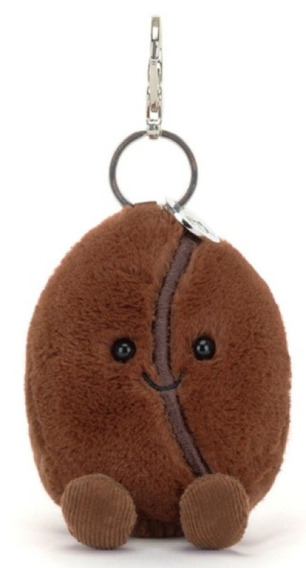 Porte Clés Graine de Café Amuseable Jellycat Porte Clés Graine de Café Amuseable de chez Jellycat, collection Amuseables