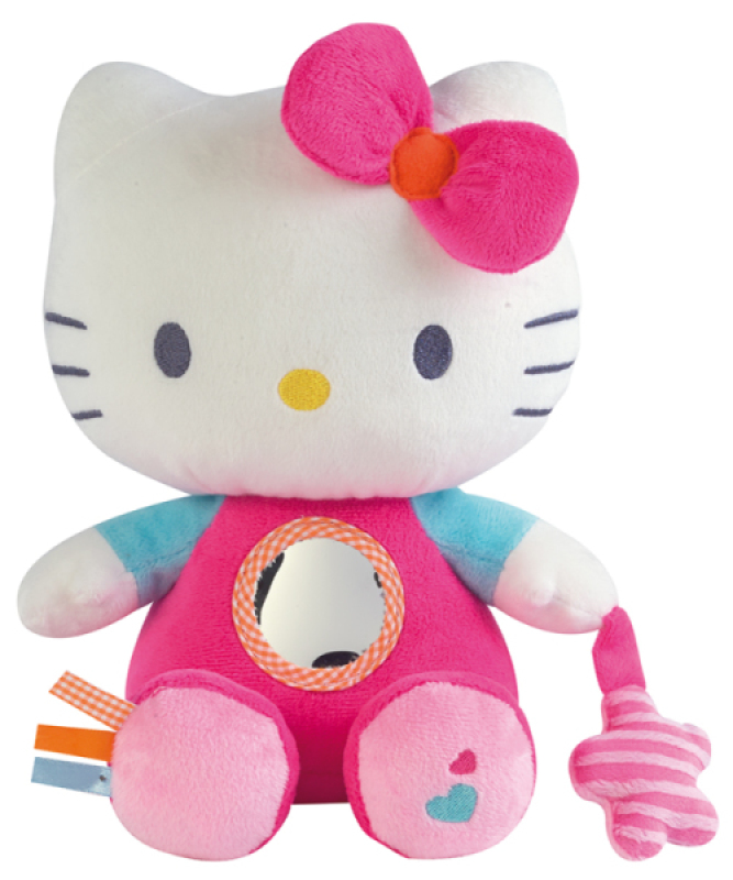 Peluche Activités Hello Kitty Baby Tonic de chez Jemini, collection Hello Kitty