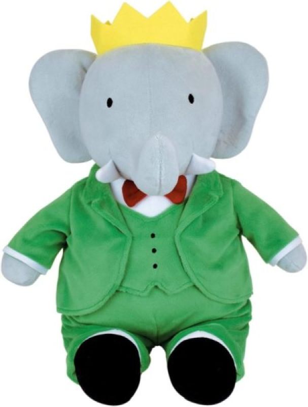 Peluche Babar - 40 cm Jemini Peluche Babar - 40 cm de chez Jemini, collection Nos Héros Préférés