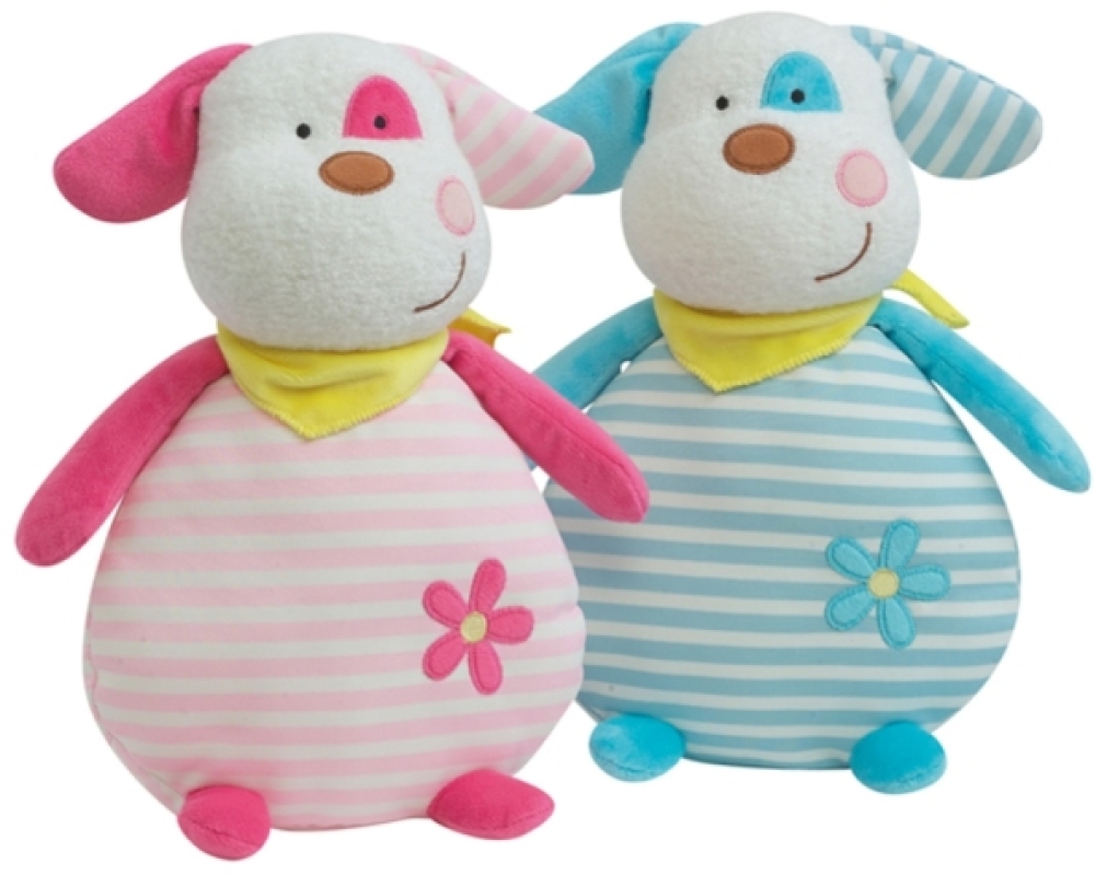 Jemini Peluche Luminou Chien Rayé Bleu - 30 cm Jemini Peluche Luminou Chien Rayé Bleu - 30 cm