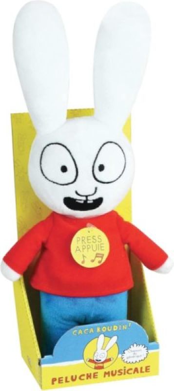 Peluche Musicale Simon Jemini Peluche Musicale Simon de chez Jemini, collection Nos Héros Préférés