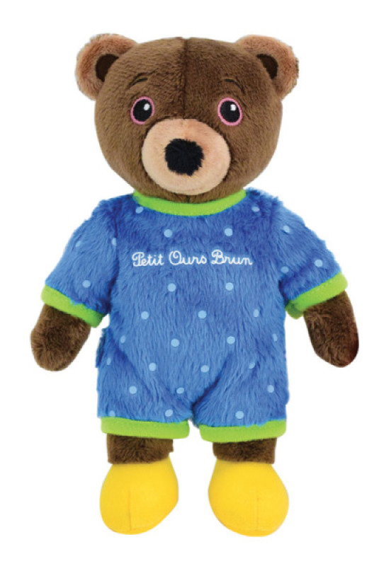 petit ours brun peluche