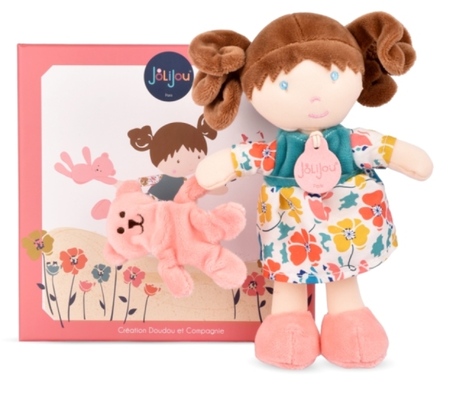Poupée Mlle Pétunia Ma Première Poupée Jolijou Poupée Mlle Pétunia Ma Première Poupée de chez Jolijou, collection Jolijou Caline