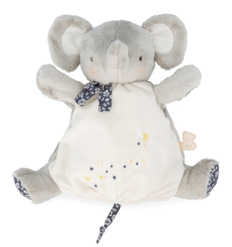 Doudou Marionnette Eléphant Petite Etoiles Petites Chansons Kaloo Doudou Marionnette Eléphant Petite Etoiles Petites Chansons de chez Kaloo, collection
