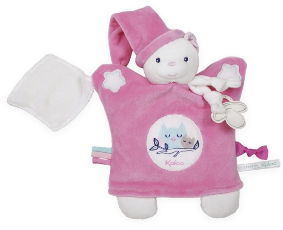 Kaloo Doudou Marionnette Ourson Rose Imagine Kaloo Doudou Marionnette Ourson Rose Imagine
