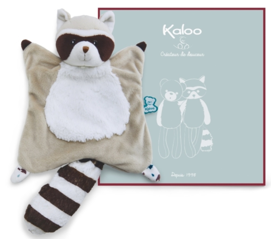 Doudou Raton Laveur Leon Filoo Kaloo Doudou Raton Laveur Leon Filoo de chez Kaloo, collection Filoo