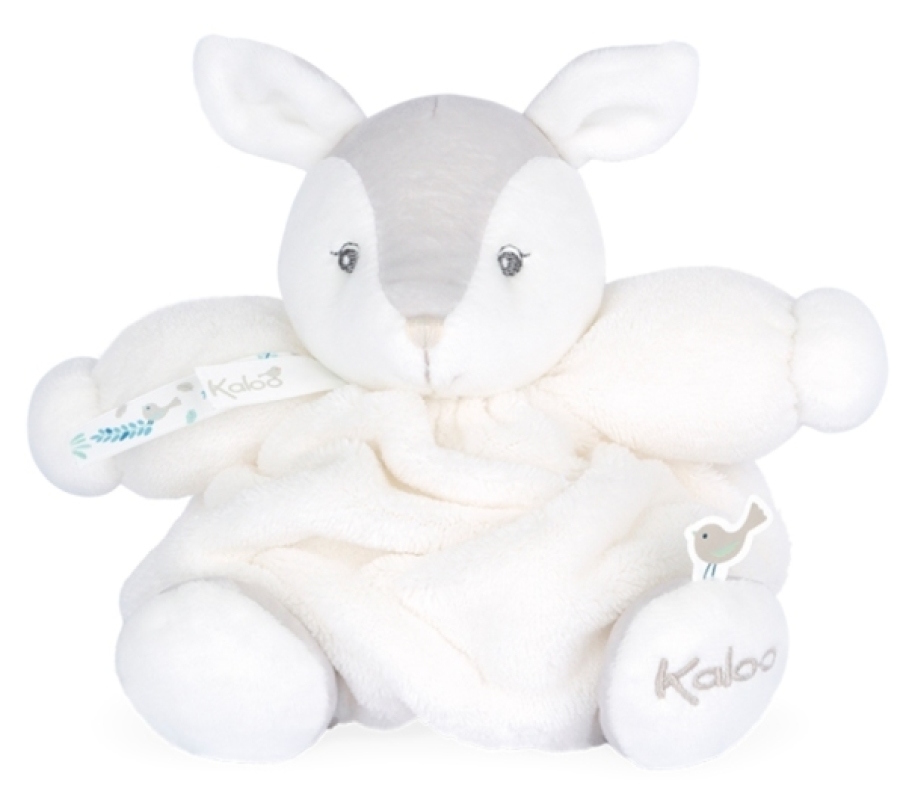 Patapouf Faon Ivoire Plume 18 cm Kaloo Patapouf Faon Ivoire Plume 18 cm de chez Kaloo, collection Plume