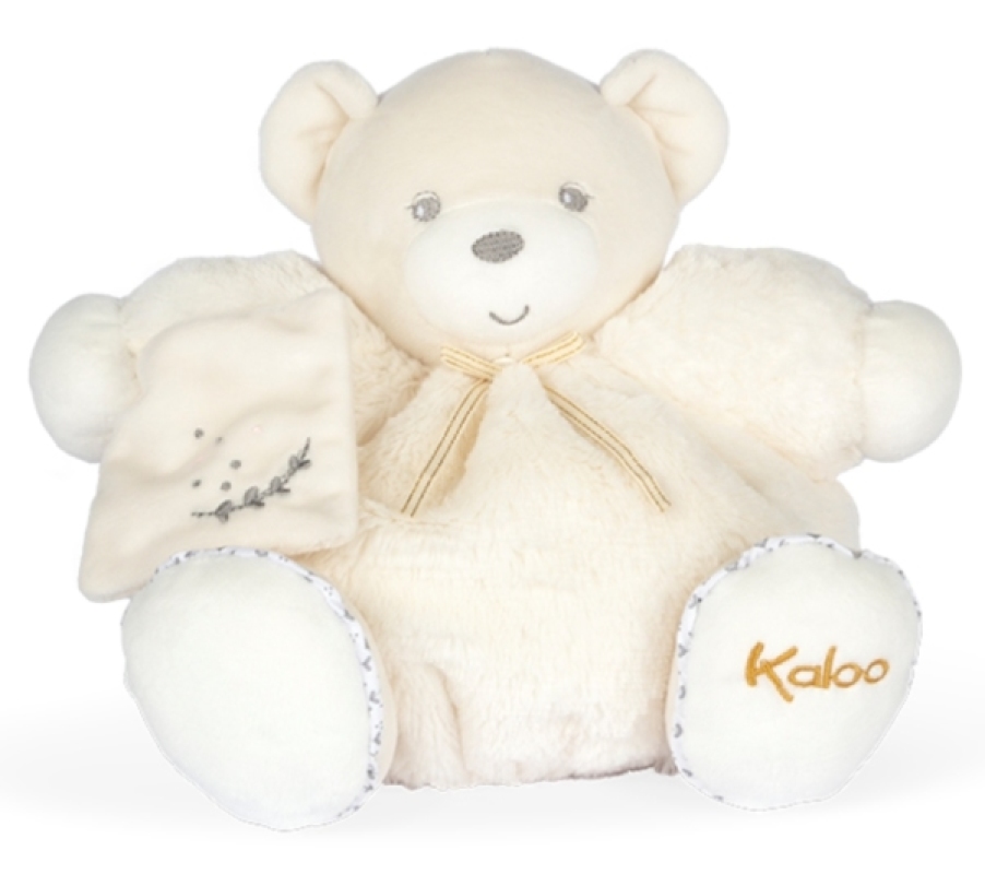 Patapouf Ourson Crème Medium Perle Kaloo Patapouf Ourson Crème Medium Perle de chez Kaloo, collection Perle