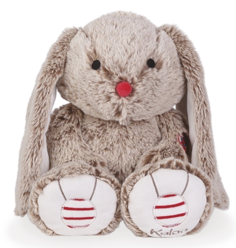 Kaloo Peluche Medium Lapin Sable - Rouge Kaloo Peluche Medium Lapin Sable - Rouge