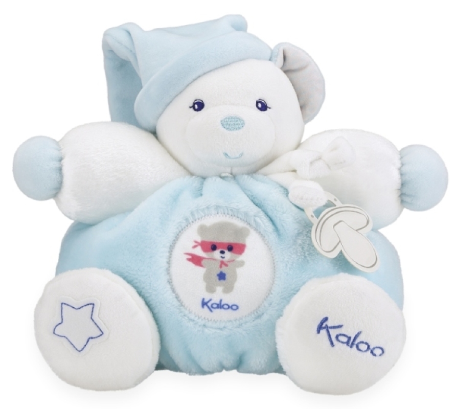 Kaloo Peluche Patapouf Ourson Aqua Médium Imagine Kaloo Peluche Patapouf Ourson Aqua Médium Imagine