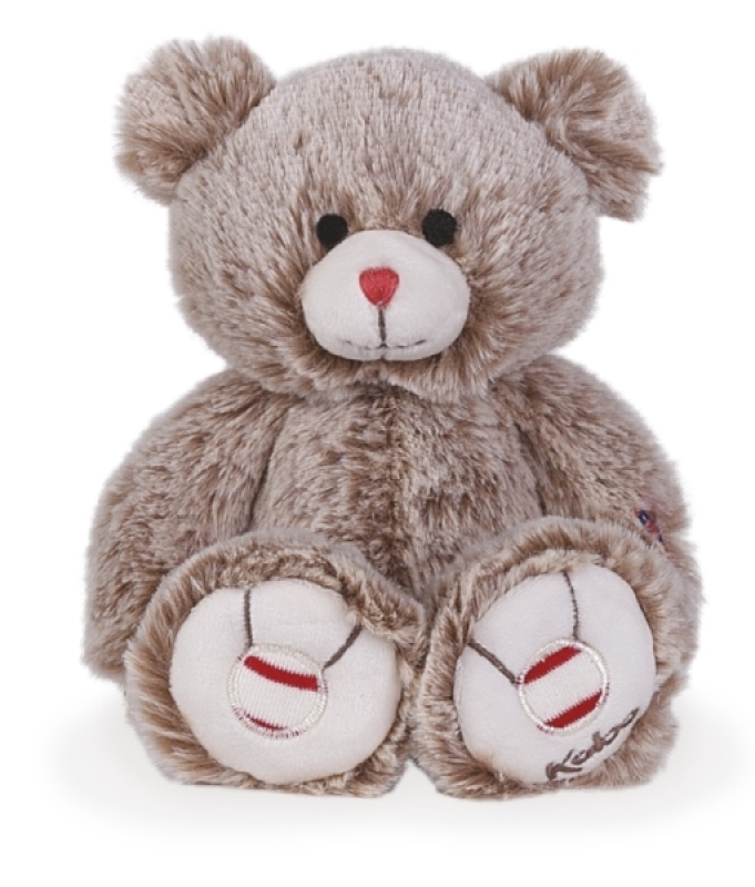 Kaloo Peluche Petit Ours Sable - Rouge Kaloo Peluche Petit Ours Sable - Rouge