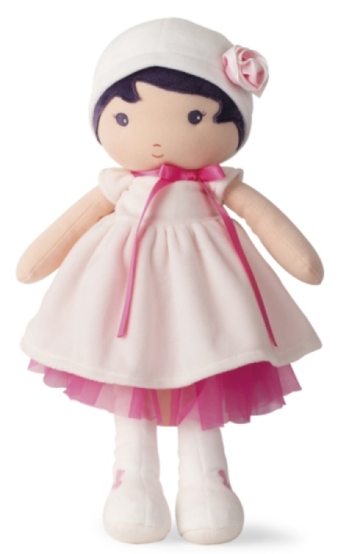set 3 vêtements et accéssoire body bonnet et bavoir pour poupon de 40cm poupée