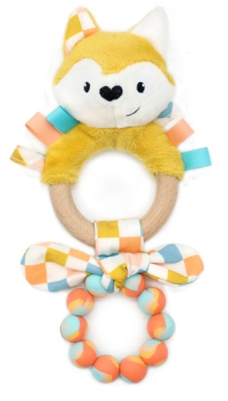 Anneau de Dentition Renard Cyranos Les Déglingos Anneau de Dentition Renard Cyranos de chez Les Déglingos, collection Cyranos le renard