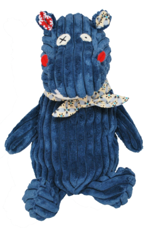 Les Déglingos Peluchette Hippopotame Hippipos Simply - 15 cm Les Déglingos Peluchette Hippopotame Hippipos Simply - 15 cm