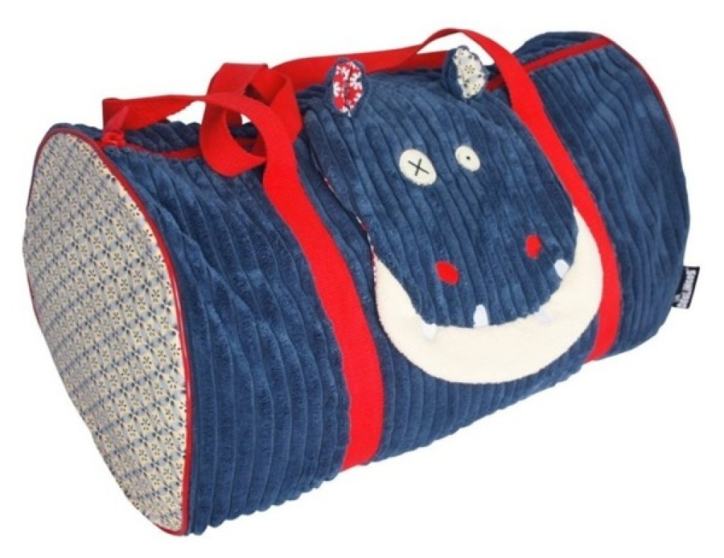 Les Déglingos Sac Week-End Hippopotame Hippipos Les Déglingos Sac Week-End Hippopotame Hippipos