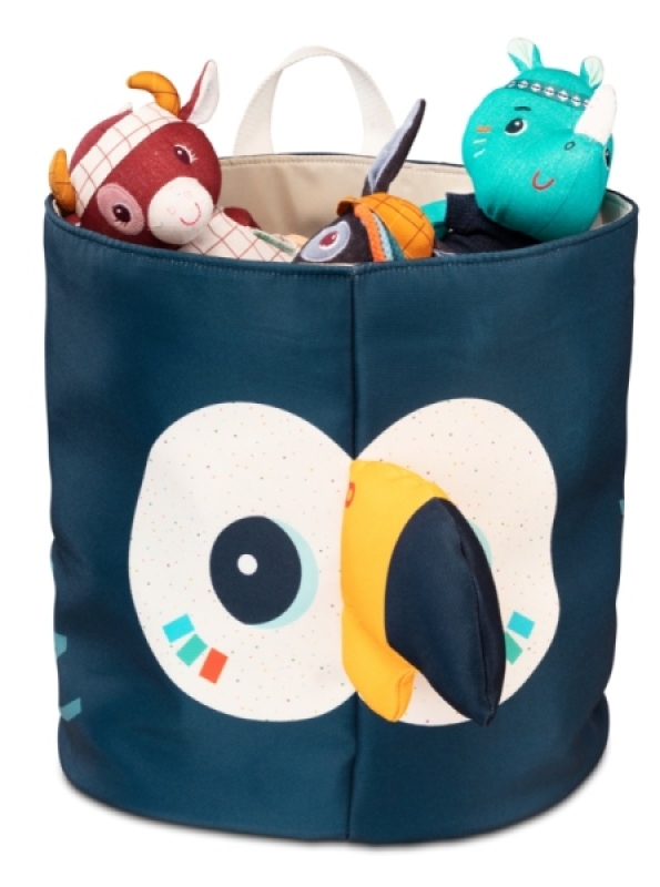 Bac de Rangement Toucan Pablo Lilliputiens Bac de Rangement Toucan Pablo de chez Lilliputiens, collection Vive la déco