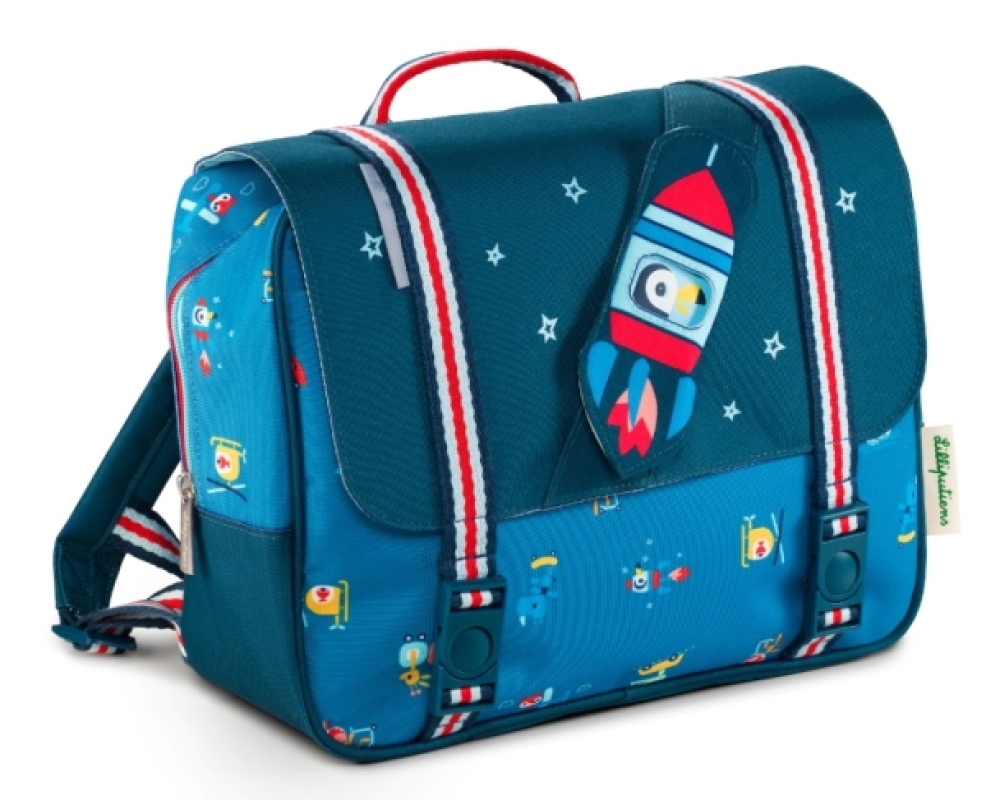 Cartable En Route Lilliputiens Cartable En Route de chez Lilliputiens, collection Ecole