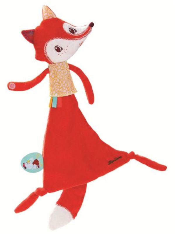 Doudou Renarde Alice Lilliputiens Doudou Renarde Alice de chez Lilliputiens, collection Je Découvre