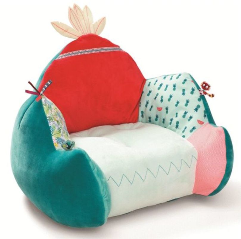 Fauteuil Club Lémurien Georges Lilliputiens Fauteuil Club Lémurien Georges de chez Lilliputiens, collection First Discovers