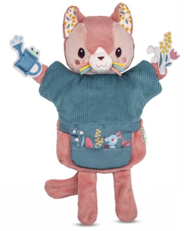 Marionnette Chat Jeanne Lilliputiens Marionnette Chat Jeanne de chez Lilliputiens, collection Je Grandis