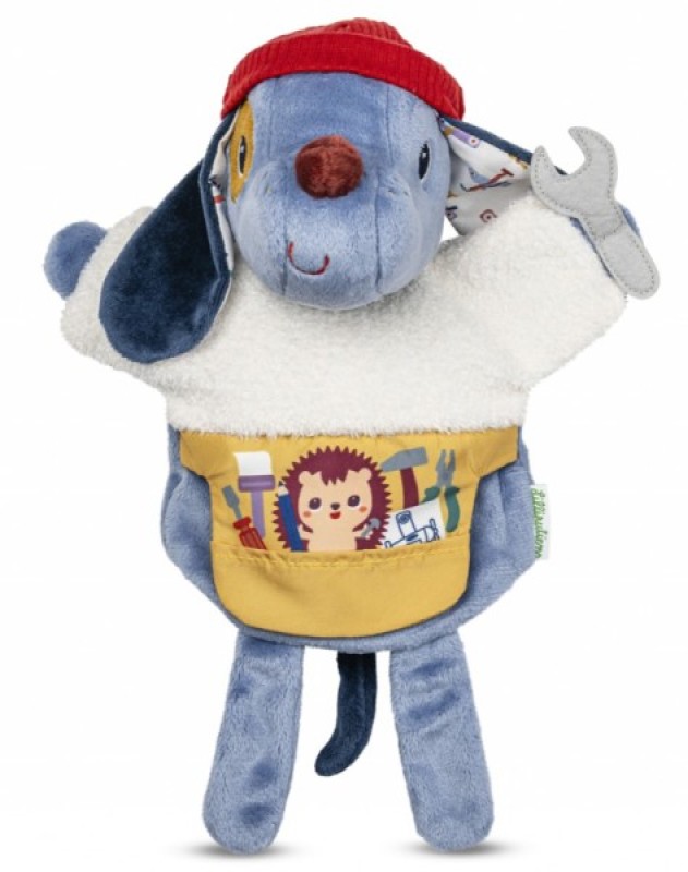 Marionnette Chien Jules Lilliputiens Marionnette Chien Jules de chez Lilliputiens, collection Je Grandis