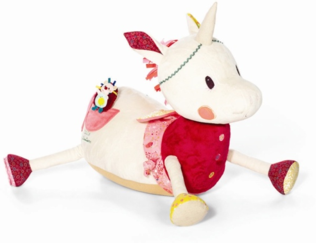 Peluche Activités Licorne Louise Tagada Lilliputiens Peluche Activités Licorne Louise Tagada de chez Lilliputiens, collection Time to discover
