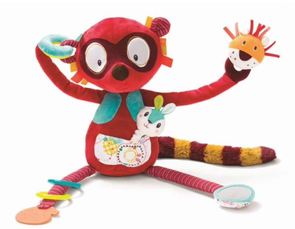 Peluche Lémurien Georges Activités Lilliputiens Peluche Lémurien Georges Activités de chez Lilliputiens, collection Time to discover