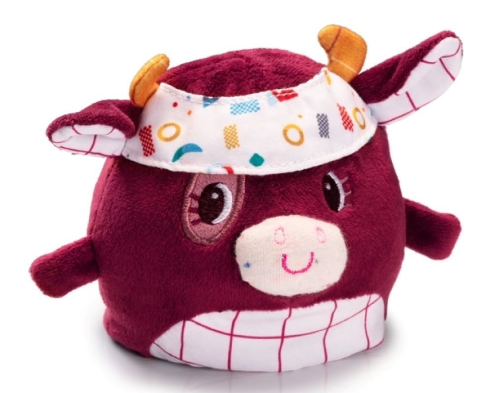 Peluche Mini Vache Rosalie Réversible Lilliputiens Peluche Mini Vache Rosalie Réversible de chez Lilliputiens, collection Je Découvre