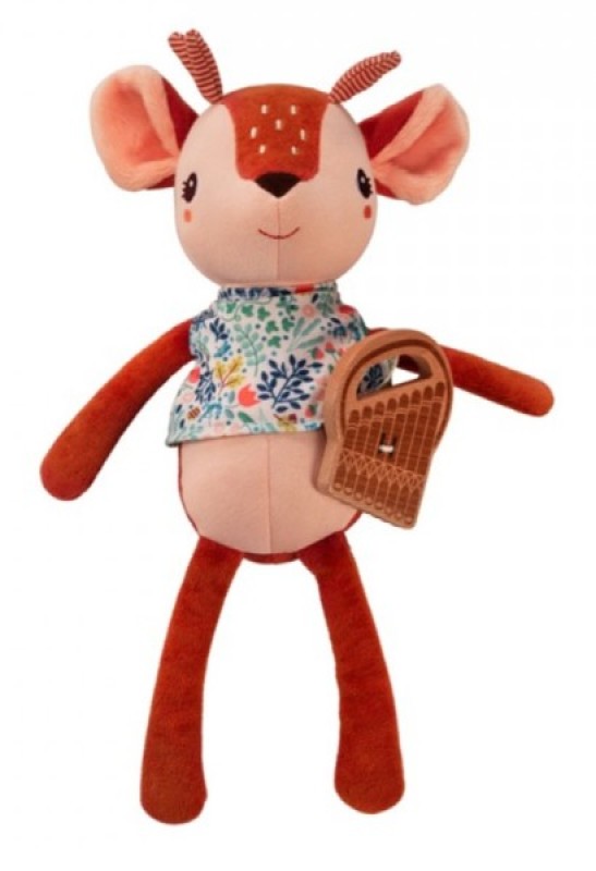 Peluche Musicale Faon Stella Lilliputiens Peluche Musicale Faon Stella de chez Lilliputiens, collection Je Decouvre