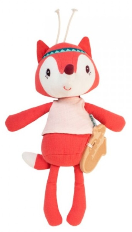 Peluche Musicale Renarde Alice Lilliputiens Peluche Musicale Renarde Alice de chez Lilliputiens, collection Je Decouvre
