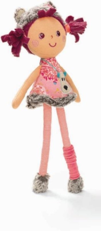 Peluche Poupée Césaria Lilliputiens Peluche Poupée Césaria de chez Lilliputiens, collection Je Découvre