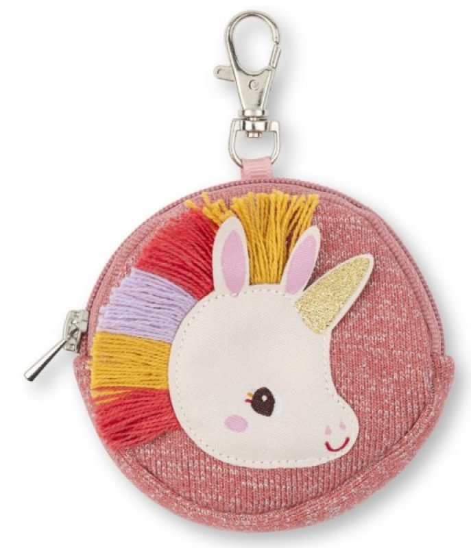 Porte Monnaie Licorne Léna Lilliputiens Porte Monnaie Licorne Léna de chez Lilliputiens, collection En Route