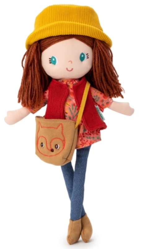 Poupée Léa Nature Lilliputiens Poupée Léa Nature de chez Lilliputiens, collection Je Grandis