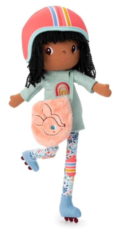 Poupée Liza en Rollers Lilliputiens Poupée Liza en Rollers de chez Lilliputiens, collection Je Grandis