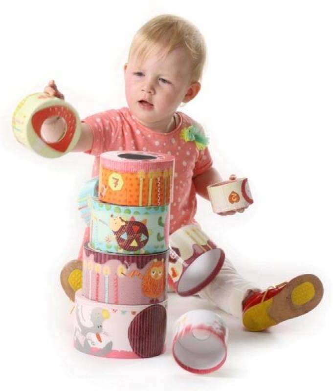 Lilliputiens Pyramide Cake Juliette Doudouplanet Livraison Gratuite 24 48h