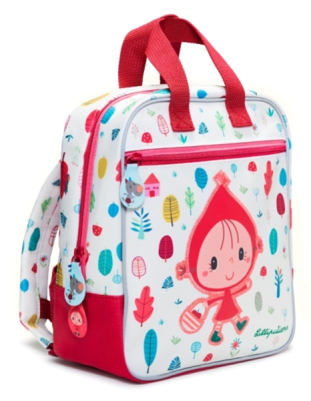 Sac à Dos Chaperon Rouge Lilliputiens Sac à Dos Chaperon Rouge de chez Lilliputiens, collection Loisirs