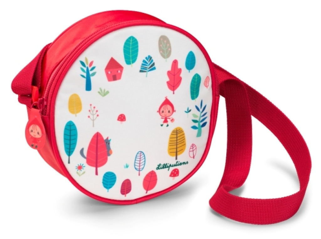 Sac à Main Rond Chaperon Rouge Lilliputiens Sac à Main Rond Chaperon Rouge de chez Lilliputiens, collection Loisirs