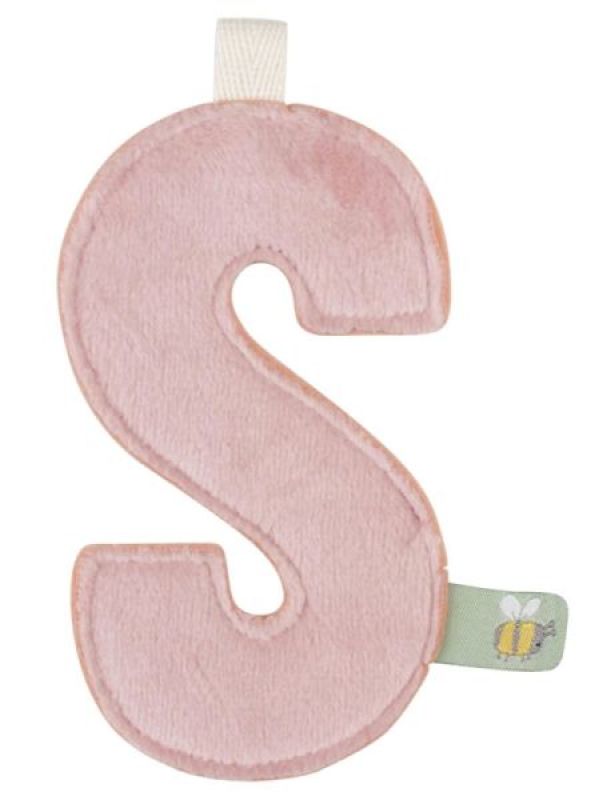 Lettre S Rose Little Dutch Lettre S Rose de chez Little Dutch, collection Essentials