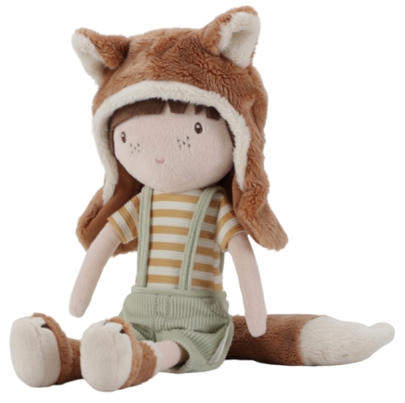 Poupée Sam Forest Friends - 35 cm Little Dutch Poupée Sam Forest Friends - 35 cm de chez Little Dutch, collection Forest Friends