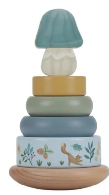 Pyramide à Empiler Forest Friends Little Dutch Pyramide à Empiler Forest Friends de chez Little Dutch, collection Forest Friends