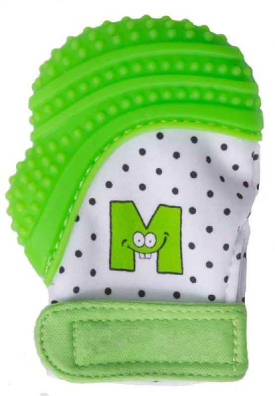 Mitaine de Dentition Vert Malarkey Kids Mitaine de Dentition Vert de chez Malarkey Kids, collection Mitaine de dentition