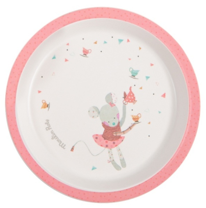 Moulin Roty Assiette Souris Rose Les Jolis Trop Beaux Moulin Roty Assiette Souris Rose Les Jolis Trop Beaux