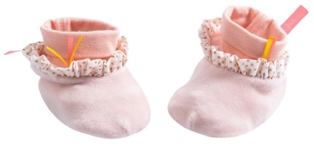 Chaussons Roses Il Était une Fois - 0/6 mois Moulin Roty Chaussons Roses Il Était une Fois - 0/6 mois de chez Moulin Roty, collection Il était une fois ...