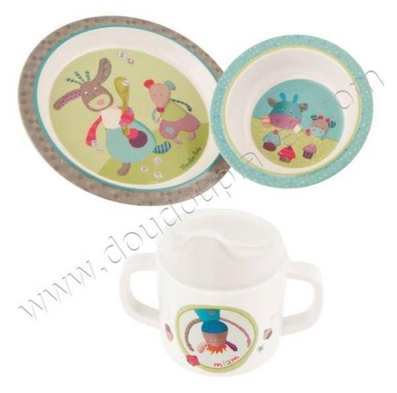 Moulin Roty Coffret Repas les Jolis Pas Beaux Moulin Roty Coffret Repas les Jolis Pas Beaux