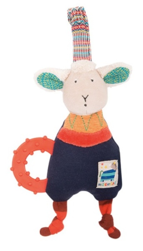 Moulin Roty Hochet Mouton Anneau Dentaire Les Zig et Zag Moulin Roty Hochet Mouton Anneau Dentaire Les Zig et Zag