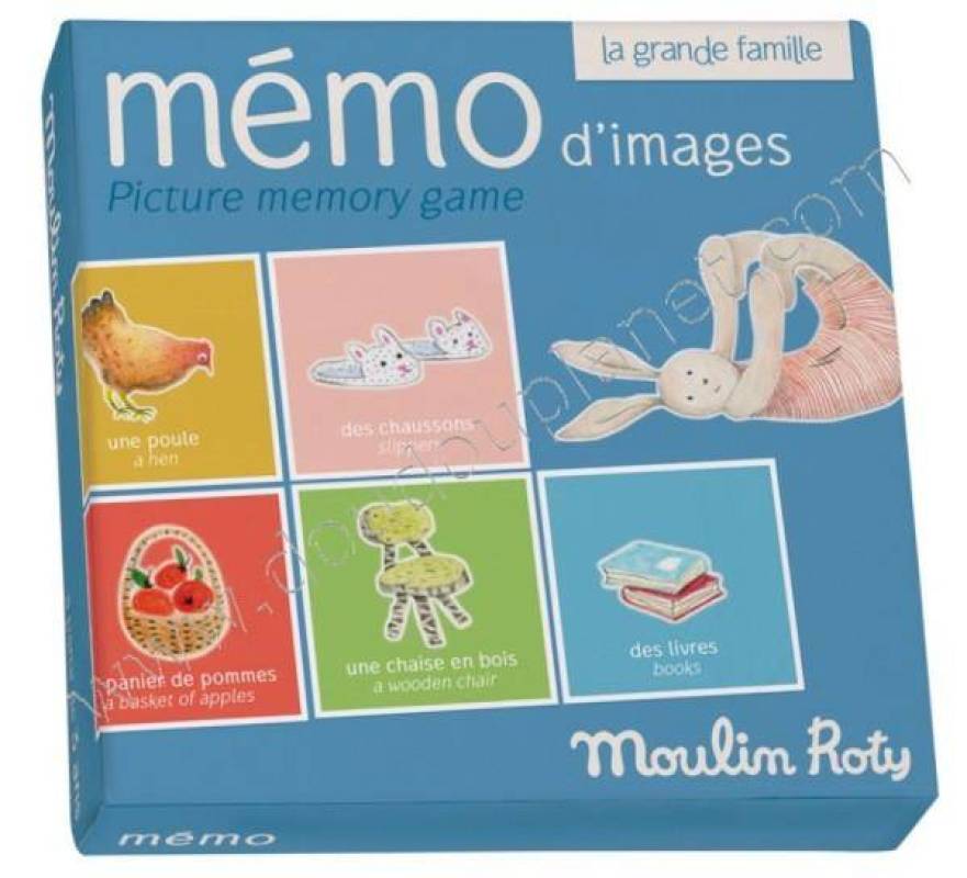 Moulin Roty Jeu Mémo Images La Grande Famille Moulin Roty Jeu Mémo Images La Grande Famille