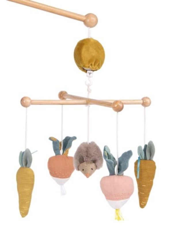 Mobile Musical Trois Petits Lapin Moulin Roty Mobile Musical Trois Petits Lapin de chez Moulin Roty, collection Trois petits lapins